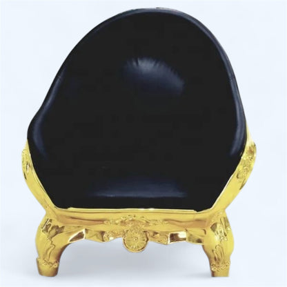 Skull Gold Armchair