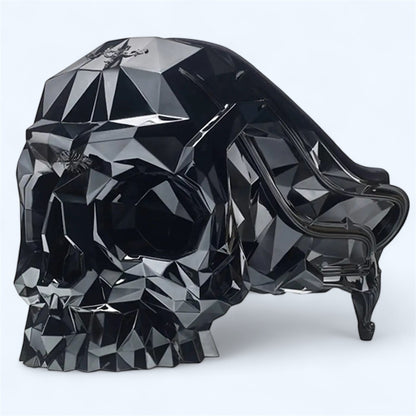 Skull Black Armchair