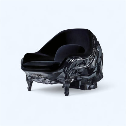 Skull Black Armchair