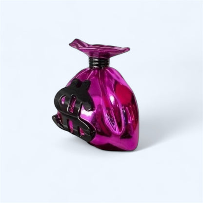 Money Bag Pink Sculpture