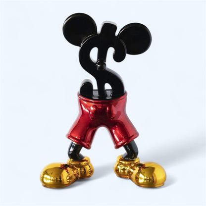 Mickey Mouse Dollar Sculpture