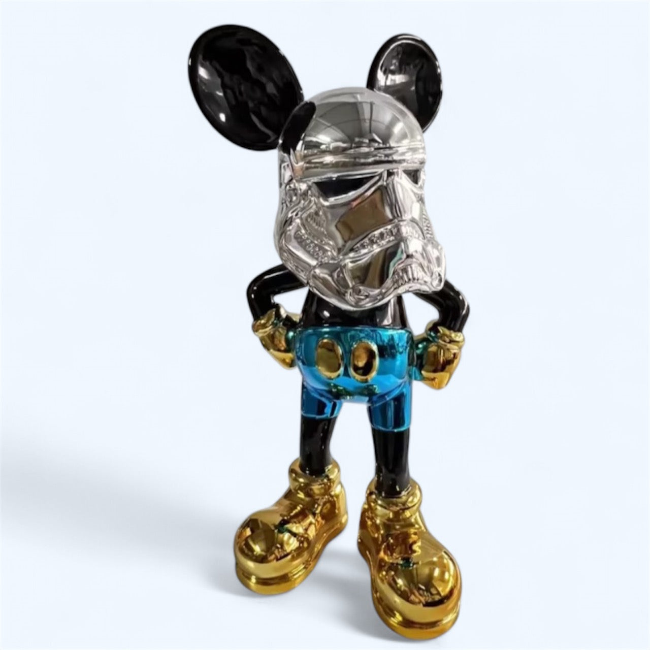 Mickey Mouse Storm Trooper Blue Sculpture