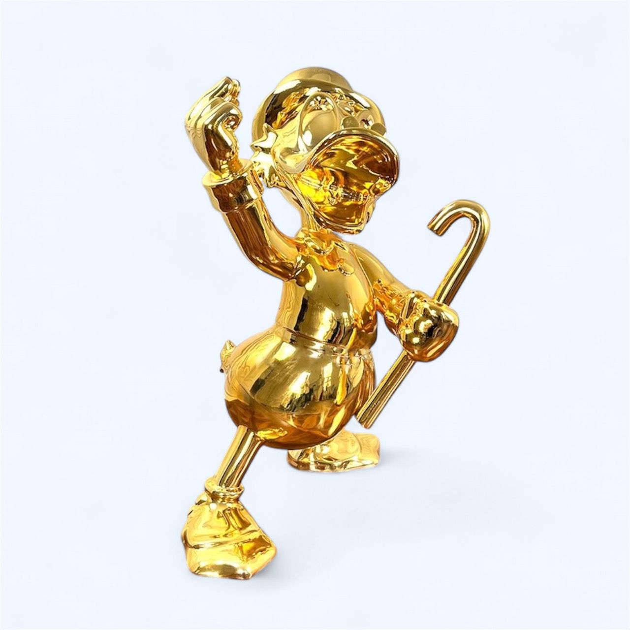 Scrooge McDuck Gold Coin Sculpture