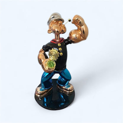 Popeye Black Sculpture