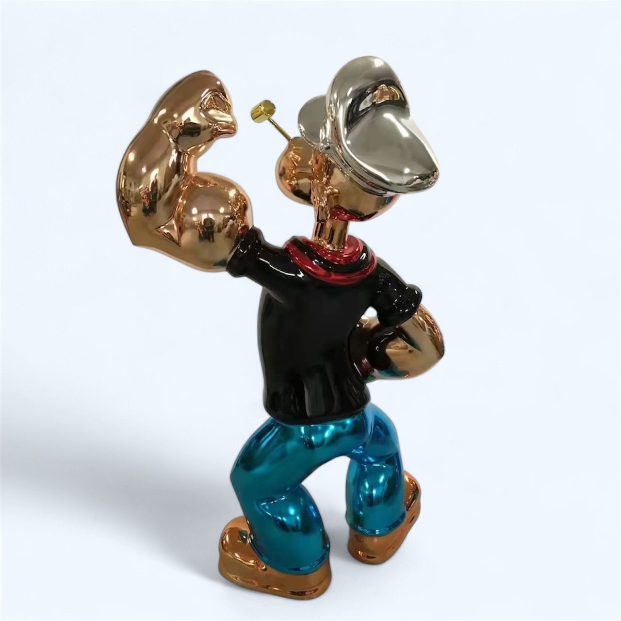 Popeye Black Sculpture