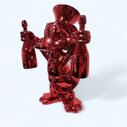 Scrooge McDuck All Red Sculpture