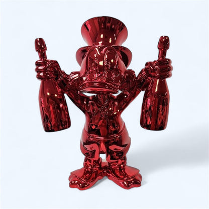 Scrooge McDuck All Red Sculpture