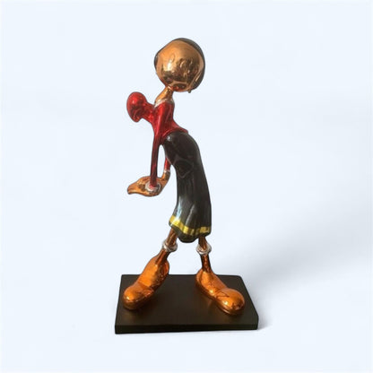 Olive Oyl Popeye Sculpture