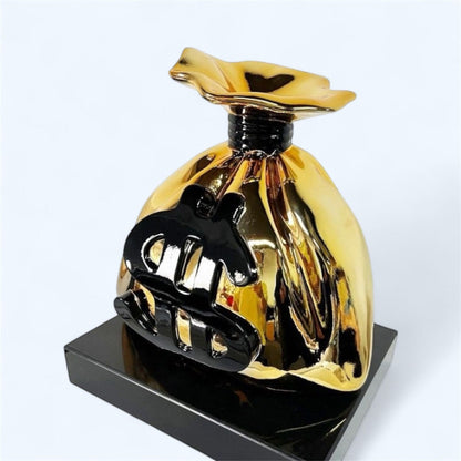 Money Bag Gold Sculpture