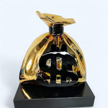 Money Bag Gold Sculpture