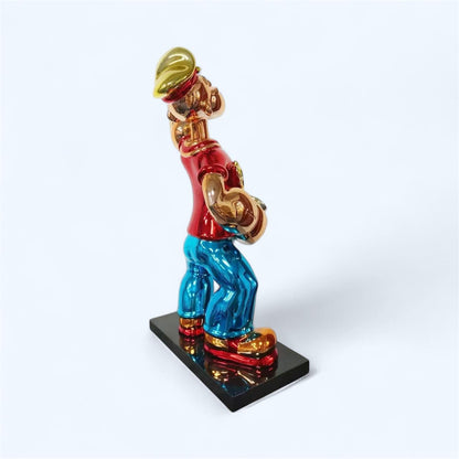 Popeye Red Sculpture