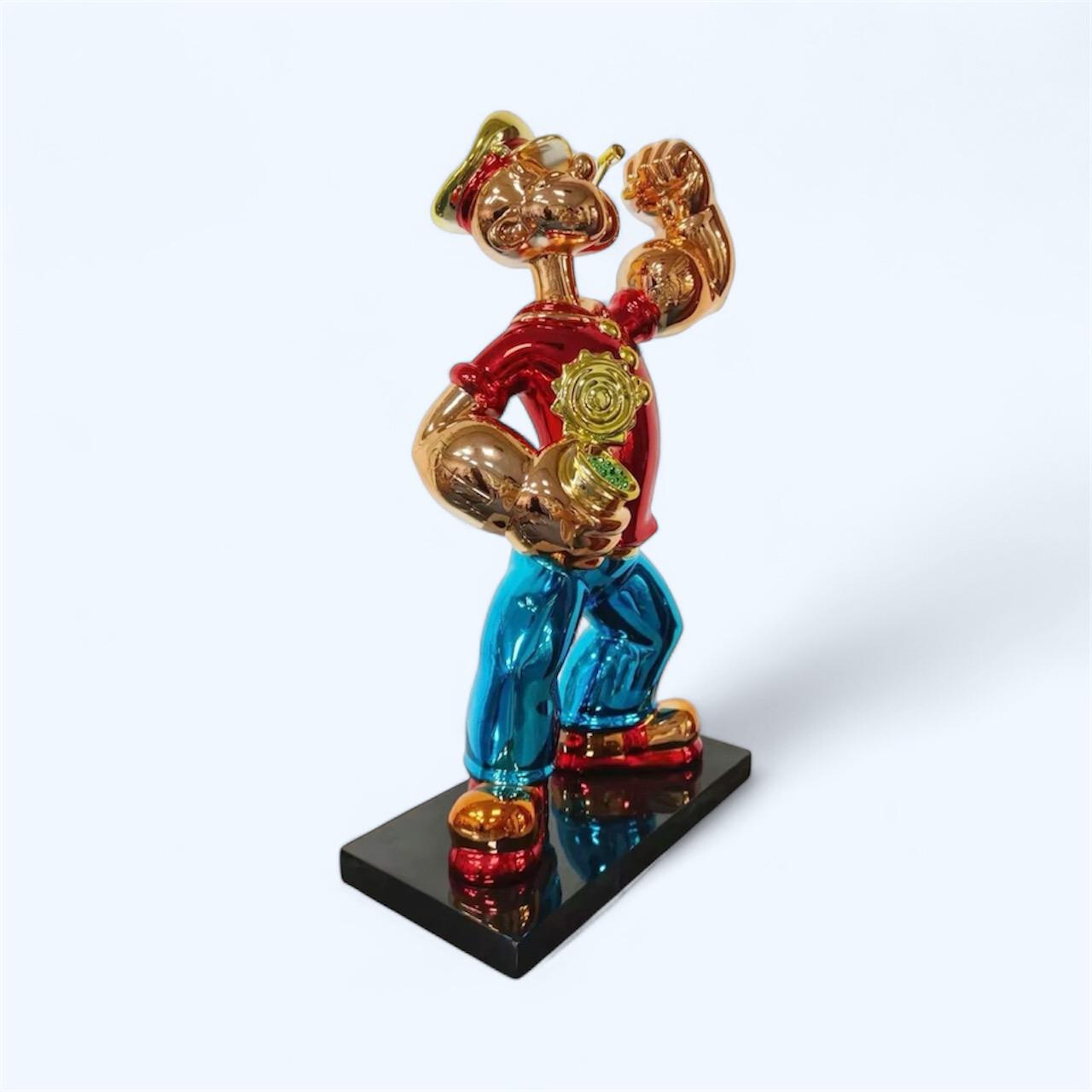 Popeye Red Sculpture