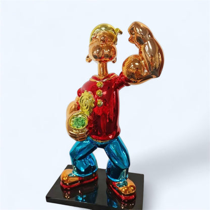 Popeye Red Sculpture