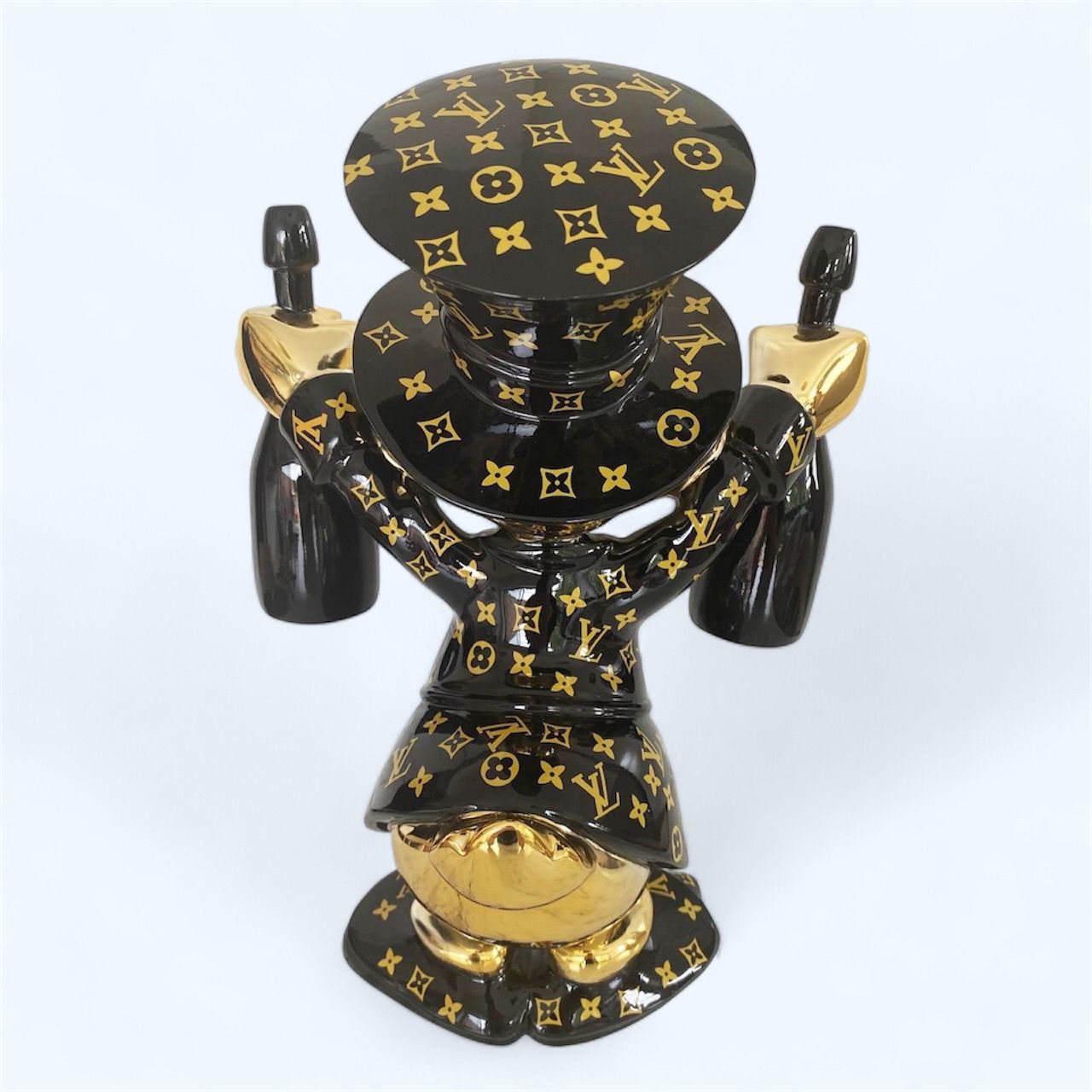 Scrooge McDuck Louis Vuitton Themed Sculpture