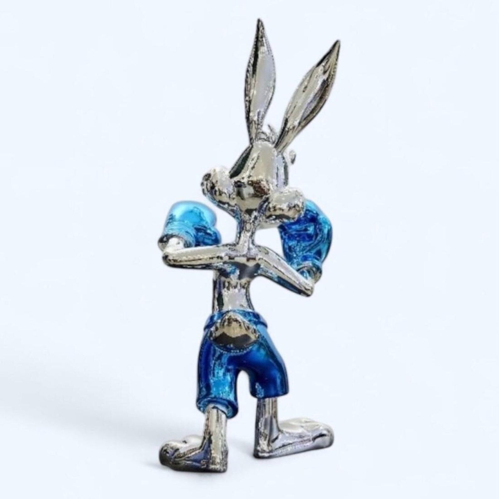 Bugs Bunny Blue Louis Vuitton theme Boxer Sculpture