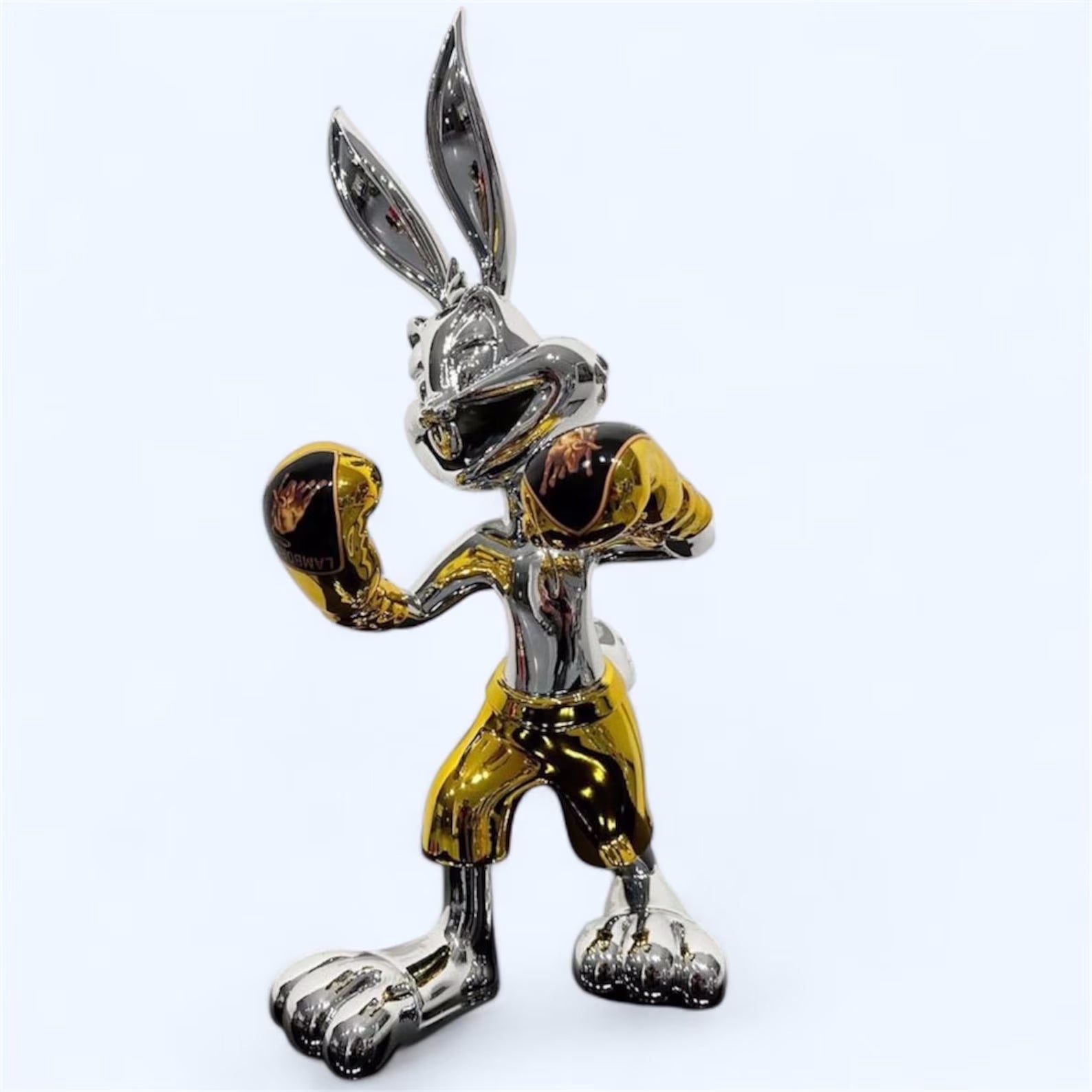 Bugs Bunny Gold, Ferrari theme Boxer Sculpture