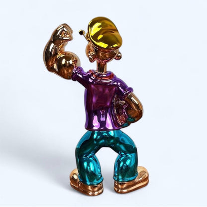 Popeye 80cm Purple Sculpture