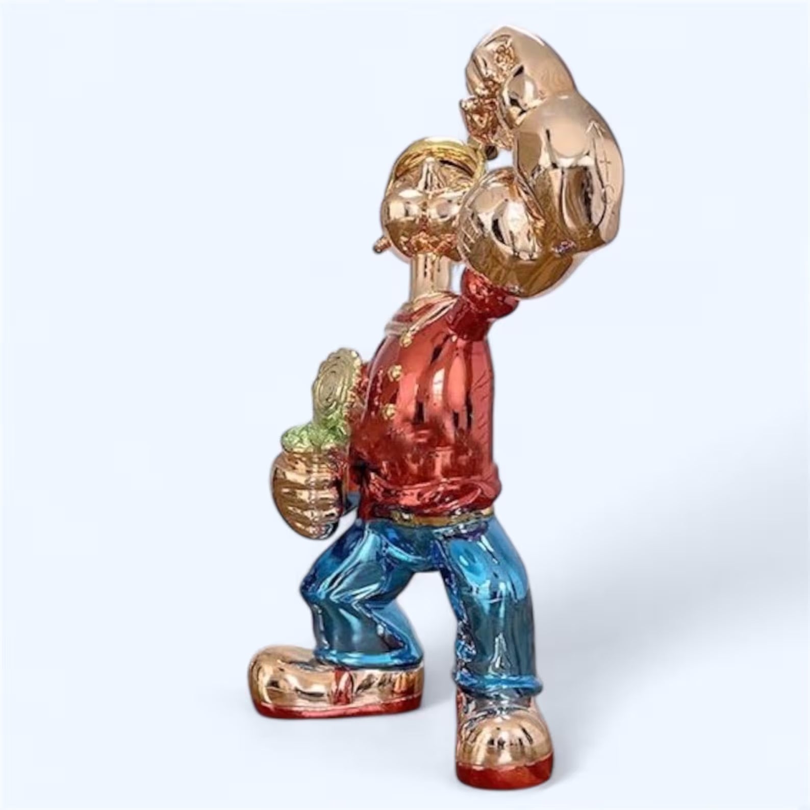 Popeye 80cm Red Sculpture